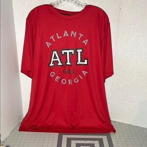BCG Vibrant Red Atlanta Georgia Athletic Shirt